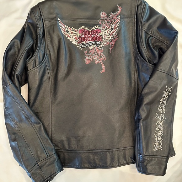 Harley Davidson Biker Jacket. - Picture 2 of 3